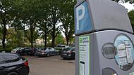 Parkscheinautomat in Herzogenaurach: Die ersten 30 Minuten kostet das Parken hier nichts.