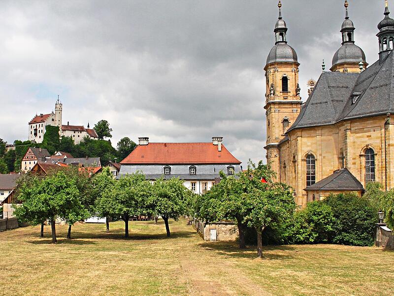 Auch im Pfarrgarten in G&ouml;&szlig;weinstein findet der Genussmarkt statt. Thomas Weichert