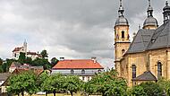 Auch im Pfarrgarten in Gößweinstein findet der Genussmarkt statt. Thomas Weichert Auch im Pfarrgarten in Gößweinstein findet der Genussmarkt statt. Thomas Weichert