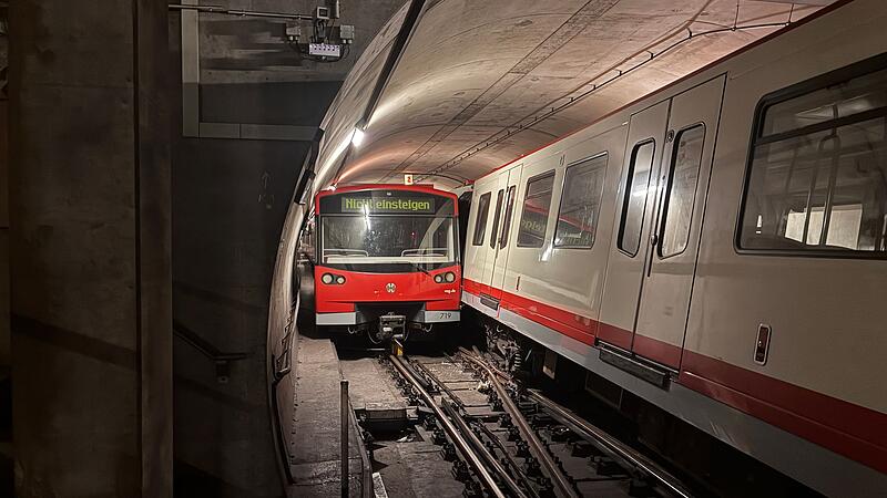 U-Bahn-Z&uuml;ge in N&uuml;rnberg kollidiert