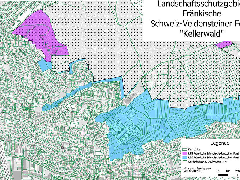 So k&ouml;nnte sich das Landschaftsschutzgebiet "Fr&auml;nkische Schweiz - Veldensteiner Forst" ver&auml;ndern.