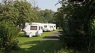 Der Campingplatz Bieger in Ebermannstadt liegt direkt an der Wiesent.