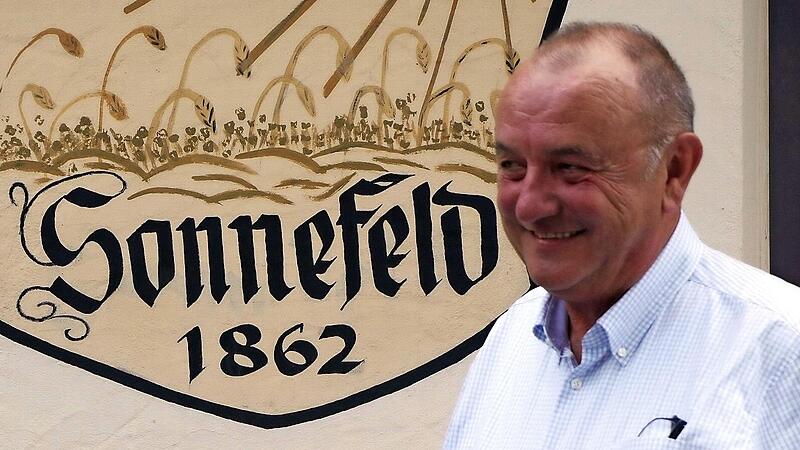 Eduard Mühlherr unterstützte  den TSV Sonnefeld.