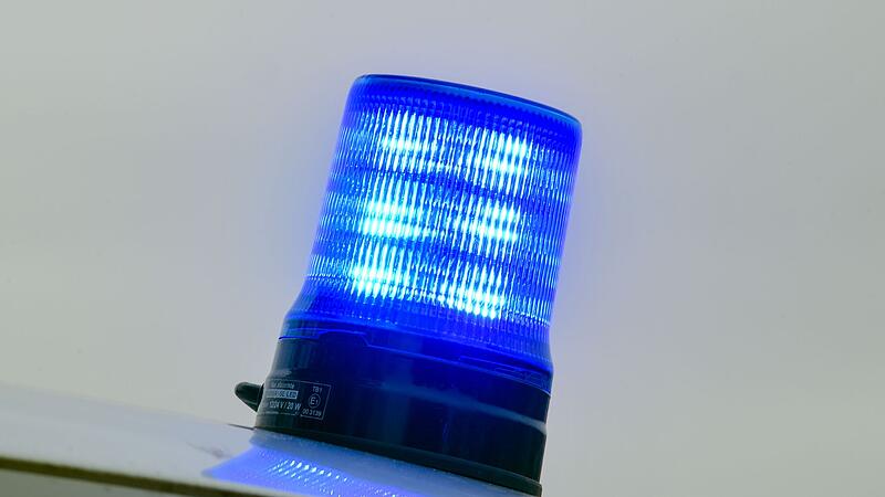 Blaulicht auf Zivilstreife der Polizei Blaulicht auf Zivilstreife der Polizei