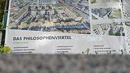 Eine kühne Vision, mehr nicht: Statt Hunderter Wohnungen weist das geplante Philosophenviertel in Forchheim bislang nur Aktenordner voller Streit vor. Der Prozessbeginn wiederum dürfte noch dauern.