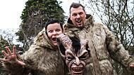 Daniel und Karina Volk organisieren auch in diesem Jahr wieder das Krampus-Spektakel in Rödental, Neustadt und Coburg.