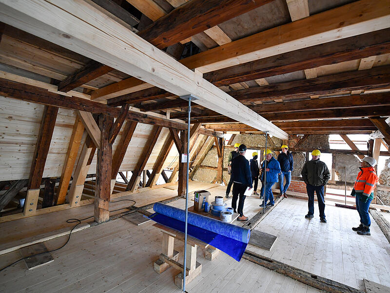 Besichtigung RathausbaustelleForchheimBesichtigung der Rathausbaustelle Forchheim