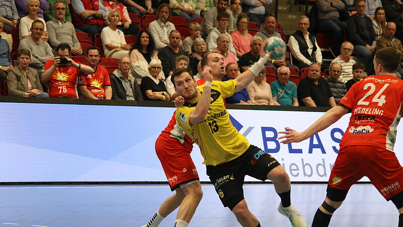 Der Coburger Merlin Fuß erzielte fünf Treffer im letzten Spiel beim TuS N-Lübbecke.