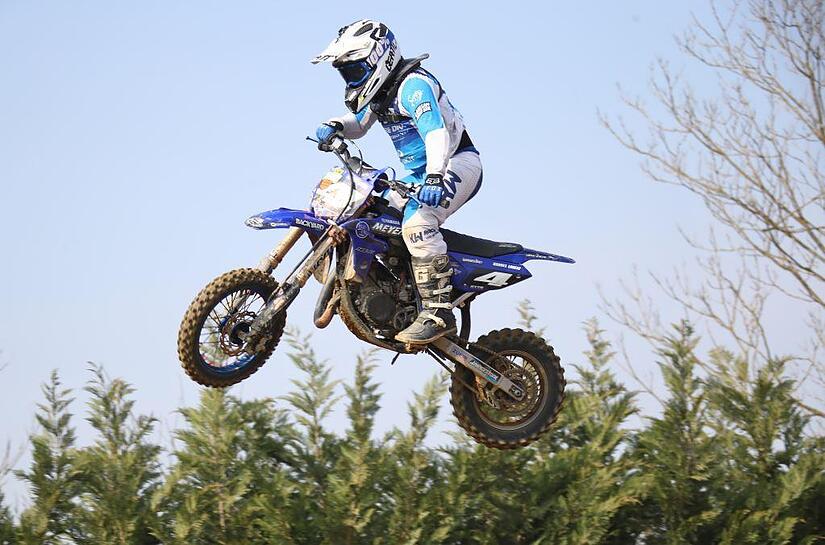 Ziel erreicht: Hannes Lorenz beendete die deutsche Meisterschaft in der 65-ccm-Klasse auf dem f&uuml;nften Platz und holte sich  beim ADAD Nordbayern Mx Cup sowie der Nordbayern-Th&uuml;ringen mx Challenge den Gesamtsieg.