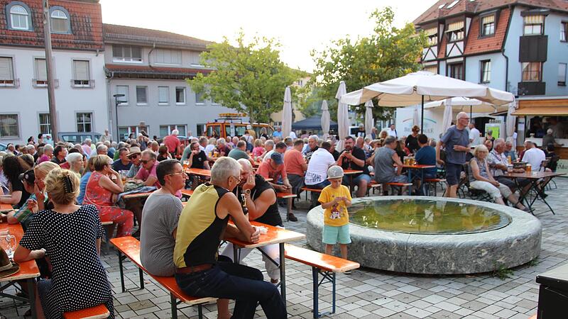 Sehr gut besucht wurde der Viehmarkt einmal mehr zum musikalischen Event-Gelände mit rund 500 Gästen.