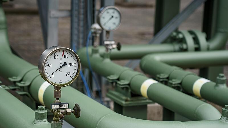 Die kalte Witterung der vergangenen Wochen hat den Gasvorrat schrumpfen lassen.