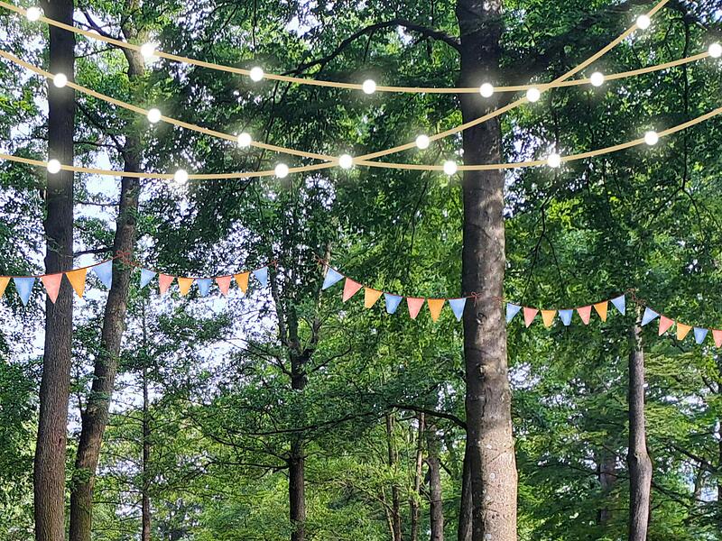 Auch f&uuml;r eine stimmungsvolle Beleuchtung im Stadtpark soll mittels Spenden gesorgt werden.