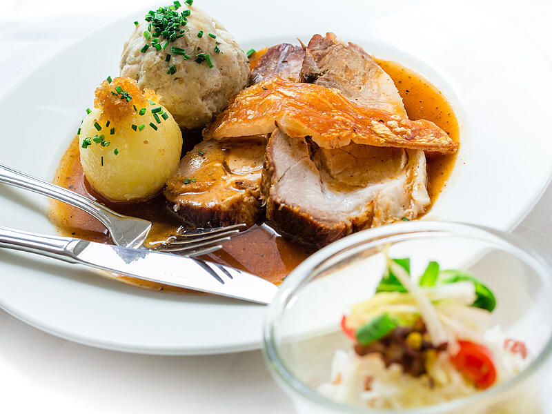 bayerischer Schweinebraten