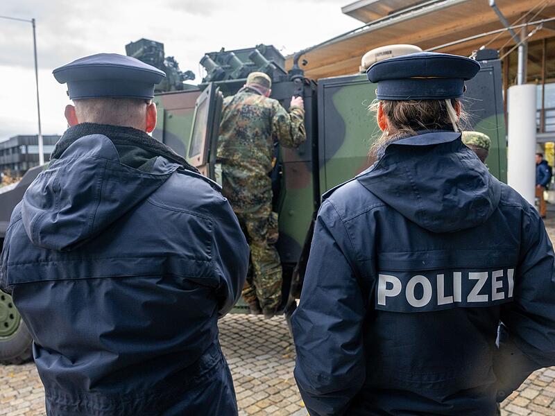 Medien-Tag zur Großübung «Marshal Power»