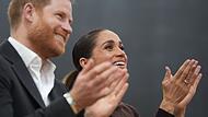 Harry und Meghan zeigen sich erstmals seit Rückkehr Harry und Meghan zeigen sich erstmals seit Rückkehr