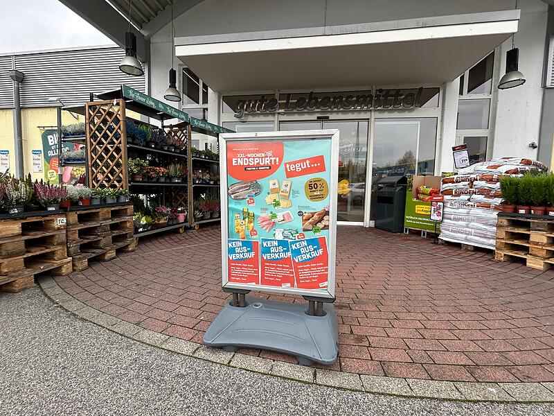 Tegut in Coburg Der Tegut in der Karchestraße/Ecke Bamberger Straße in Coburg wird von Rewe übernommen.