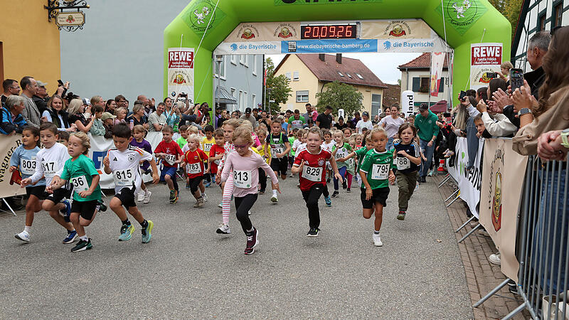 Bei der 16. Auflage des Kuckuckslauf in Kemmern waren mehr als 500 Teilnehmer am Start.