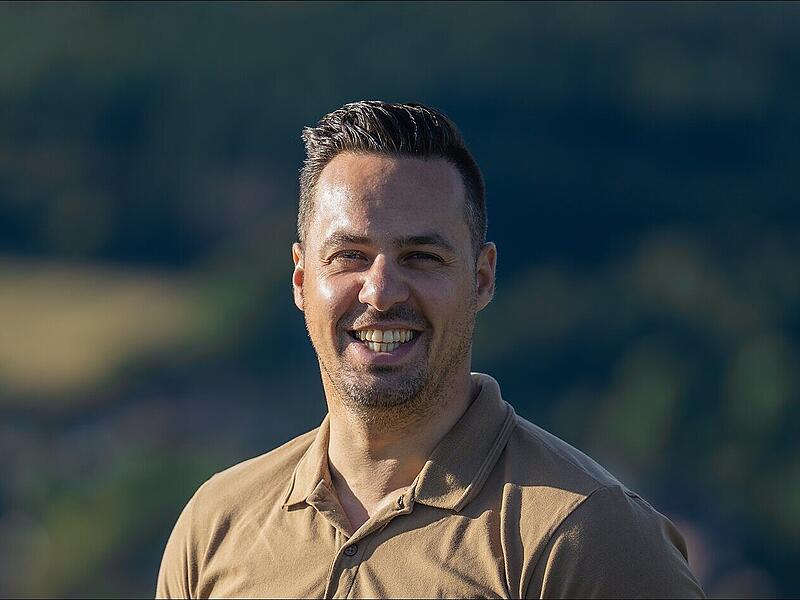 Daniel Kleinheinz will B&uuml;rgermeister von Wildflecken werden.