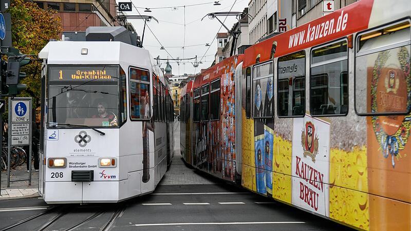 Wer aus dem Landkreis Bad Kissingen kommt, kann mit entsprechendem Fahrschein in Würzburg Straßenbahn fahren. Wer aus dem Landkreis Bad Kissingen kommt, kann mit entsprechendem Fahrschein in Würzburg Straßenbahn fahren.