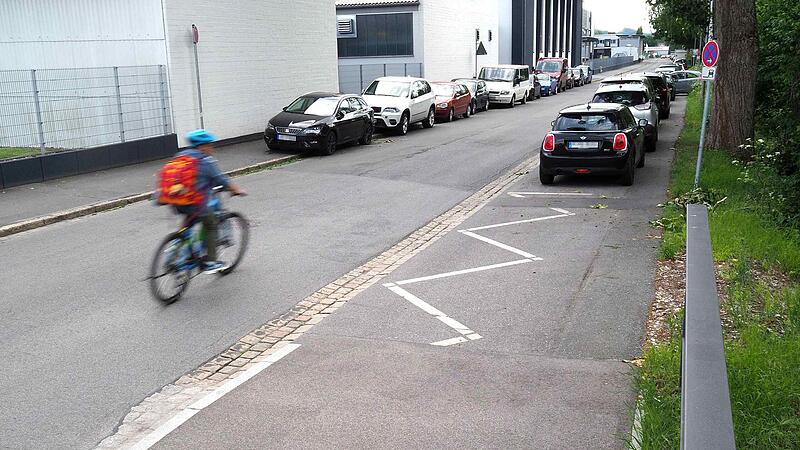 Fahrrad, Radweg,