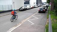 Fahrrad, Radweg, Fahrrad, Radweg,
