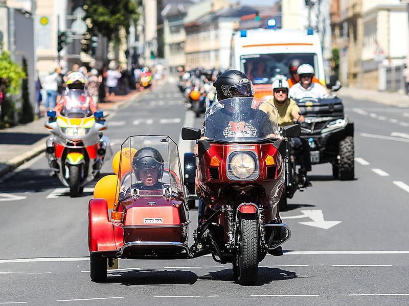 Toy Run 2026Fahrt der Gef&uuml;hle durch Bamberg