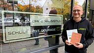 Gym Höchstadt Studiendirektor Christian Plätzer hat den Projekttag „Ich werde Zeitzeuge" am Gymnasium Höchstadt mitorganisiert. Das Gymnasium ist Teil des Netzwerks „Schule ohne Rassismus-Schule mit Courage".
