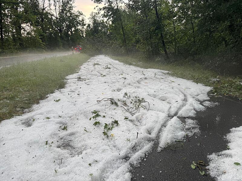 Unwetter in Erlangen