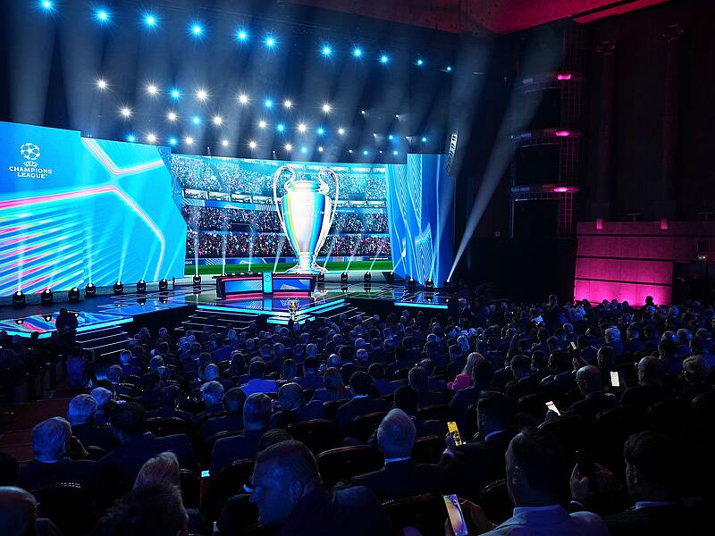 Champions League Auslosung in Monaco