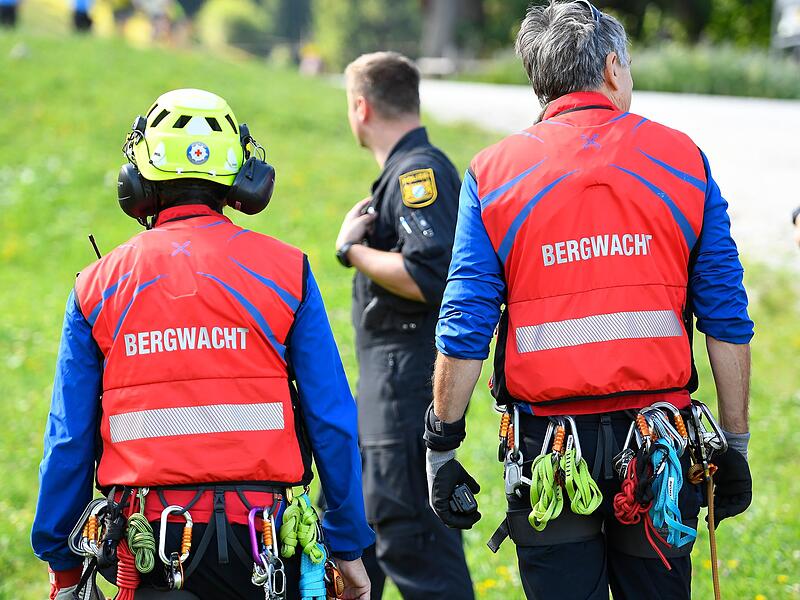 Bergwacht im Einsatz