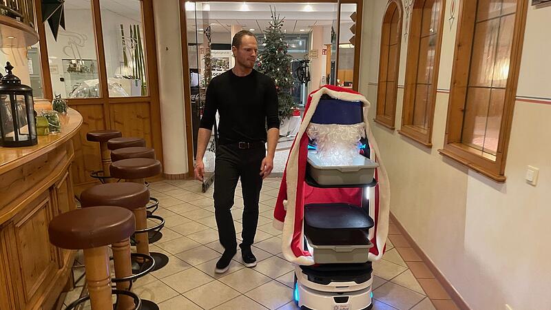 Serviceroboter im Fichtelgebirgshof