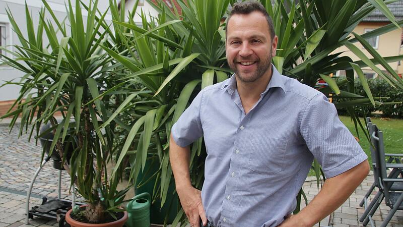 Von den Freien W&auml;hlern tritt Mario Sch&ouml;nwald bei der B&uuml;rgermeisterwahl an.