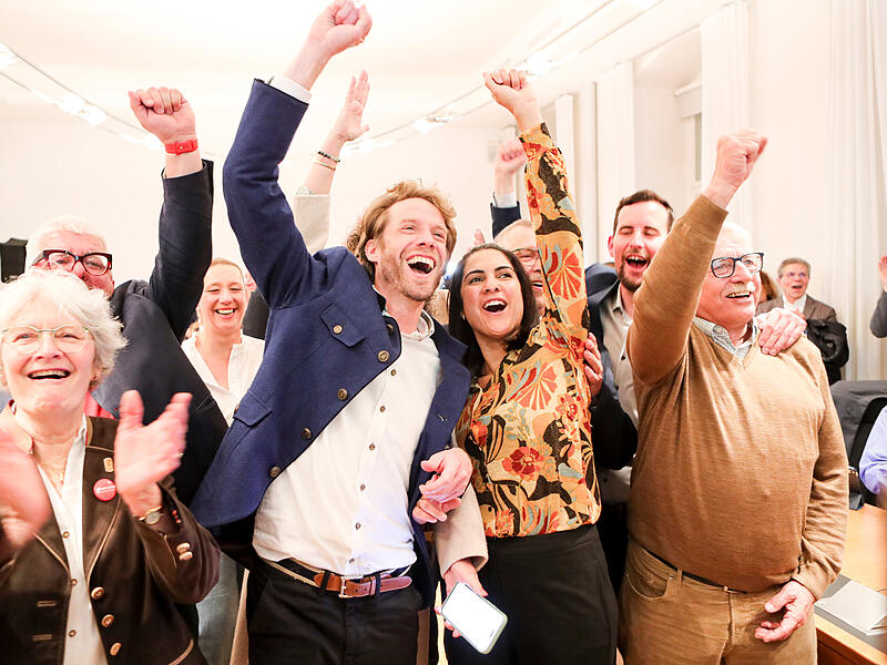 Sebastian Niedermaier im Freudentaumel