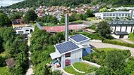 Dieses kleine Doppelgebäude könnte in den nächsten Jahren sehr wichtig für Ebermannstadt und seine Nachbargemeinden werden. Das Ebser Heizkräftwerk könnte ein wichtiger Bestandteil der neuen Wärmeplanung werden.