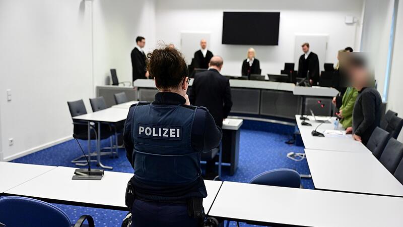 Ein Blick in den Gerichtssaal mit der 2. Strafkammer