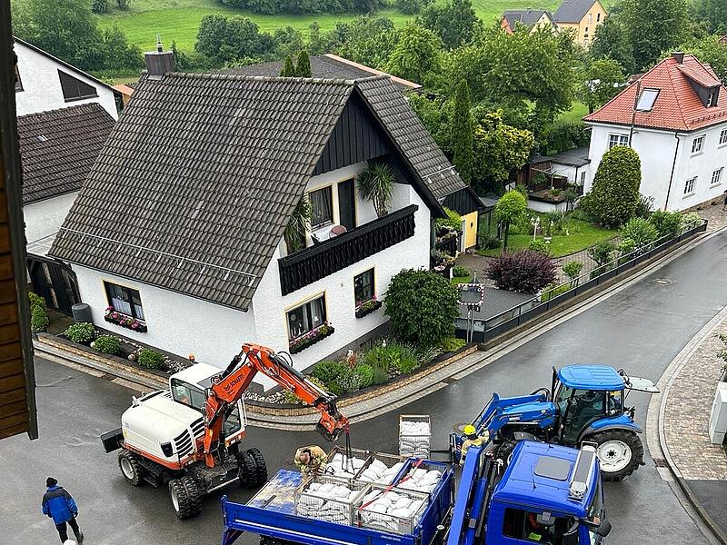 Hochwasser Weilersbach