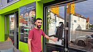 Kasim Kalil hat es bei den Einbrüchen in Hirschaid am schlimmsten getroffen.