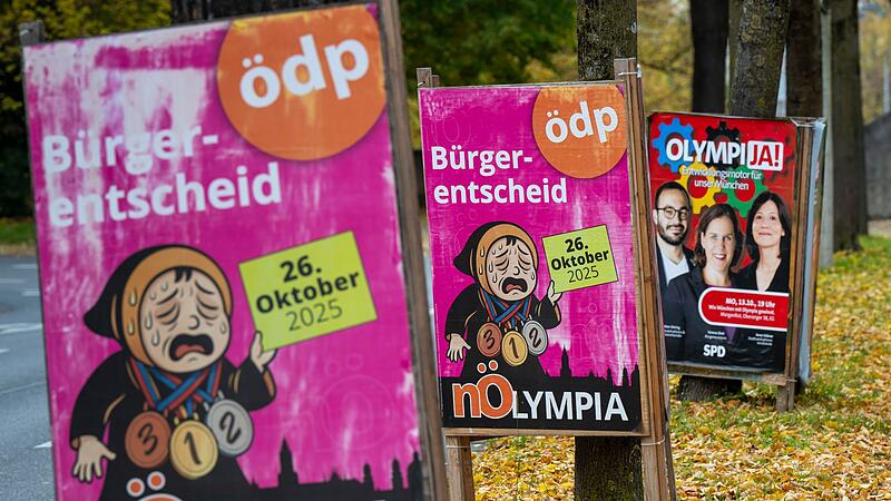Plakate zur Olympia Bewerbung Münchens