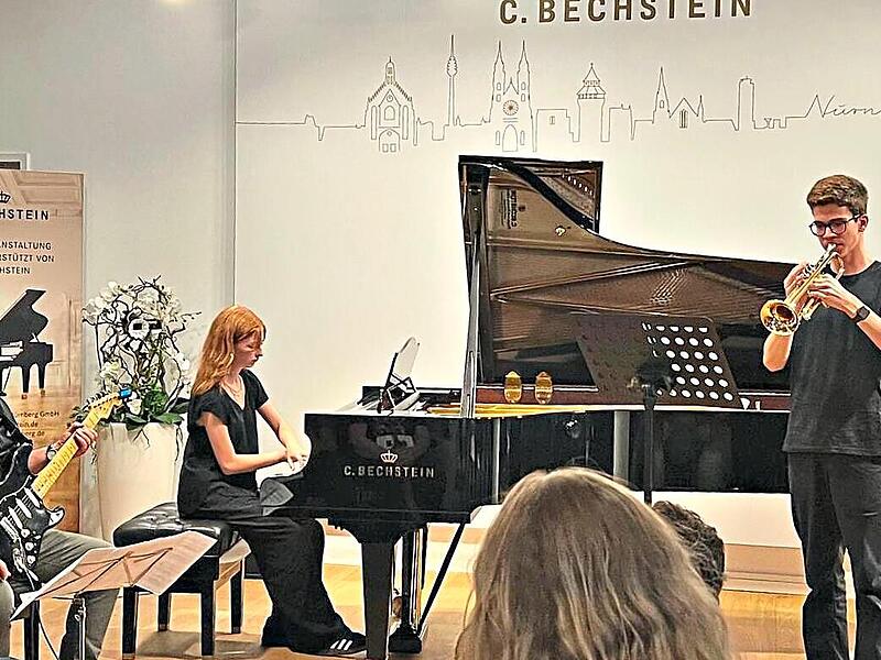 Konzert der Musikschule Hemhofen im C. Bechstein Centrum N&uuml;rnberg.Sarah Szarek