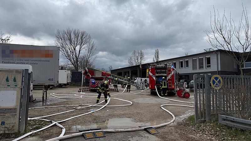 Brand in Erlangen