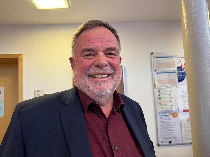 Er muss in die Stichwahl: der B&uuml;rgermeister von Weisendorf Karl Heinz Hertlein.