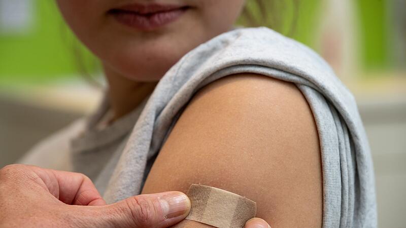 HPV-Impfung in einer Frauenarztpraxis