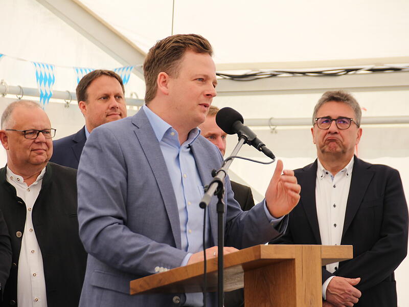 Verabschiedung von B&uuml;rgermeister Bernd Reisenweber in Ebersdorf bei Coburg