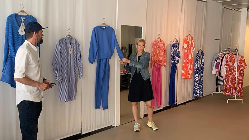 Jochen Flohrsch&uuml;tz und Kerstin Haasim &bdquo;Showroom 14&ldquo; in Coburg.