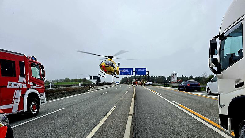 Unfall auf der A 9