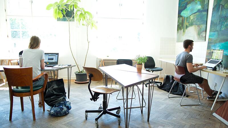 Arbeiten im Coworking Space Arbeiten im Coworking Space