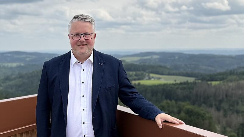 Marc Benker m&ouml;chte B&uuml;rgermeister in Marktschorgast bleiben.