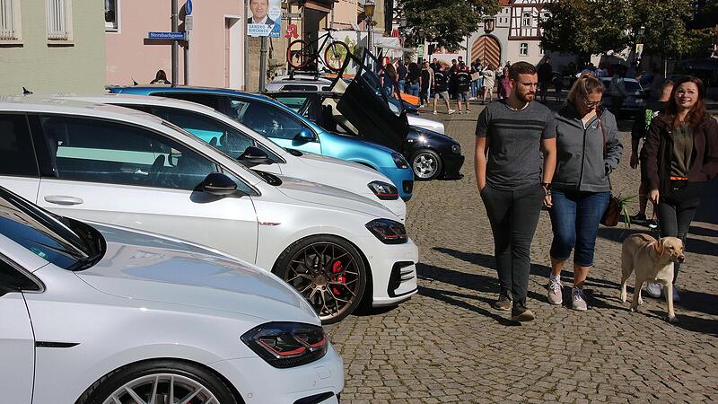 Der Anger war wie immer das Zentrum des GTI-Treffens.