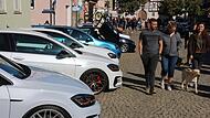 Der Anger war wie immer das Zentrum des GTI-Treffens.