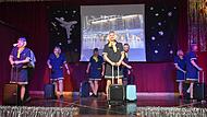 Nach einigen Jahren Pause trat bei den Bunten Abenden in Ramsthal erstmals wieder das Männerballett AIR Ramsthal auf und zwar in Stewardessenkostümen.